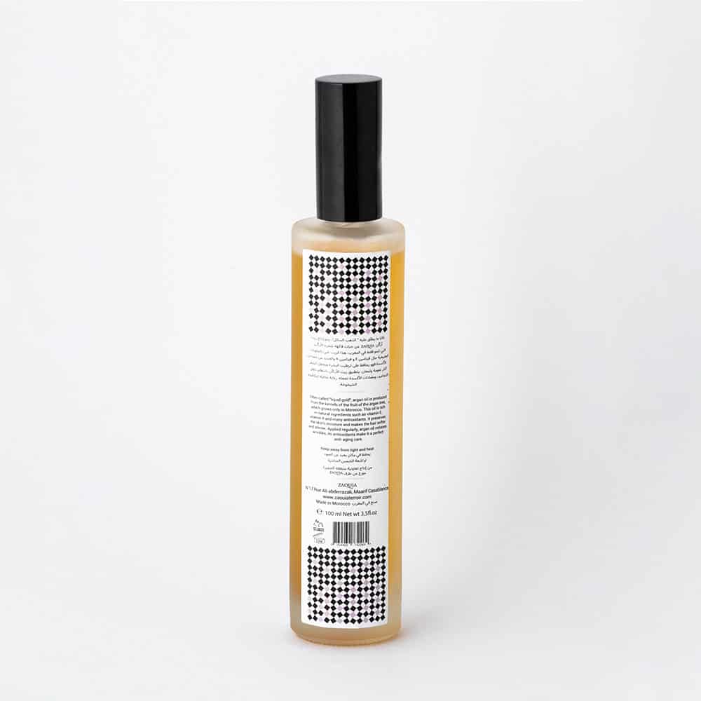 huile d'argan sèche