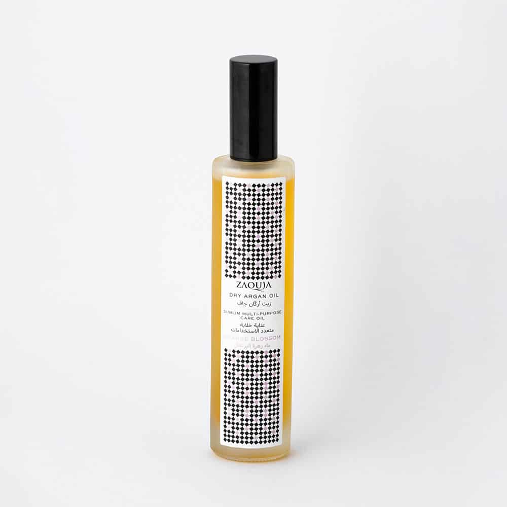 huile d'argan à la fleur d'oranger